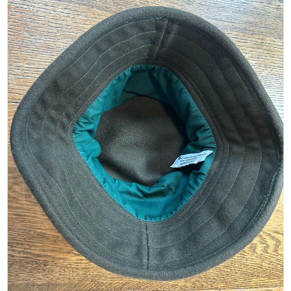 New York Hat & Cap Co. Green Wool Bucket Hat Rare Vintage - Picture 5 of 8